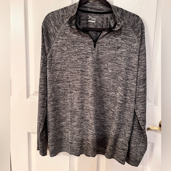 Old Navy Active half Zip Women’s Gray Exercise Top Size Large - Picture 1 of 3